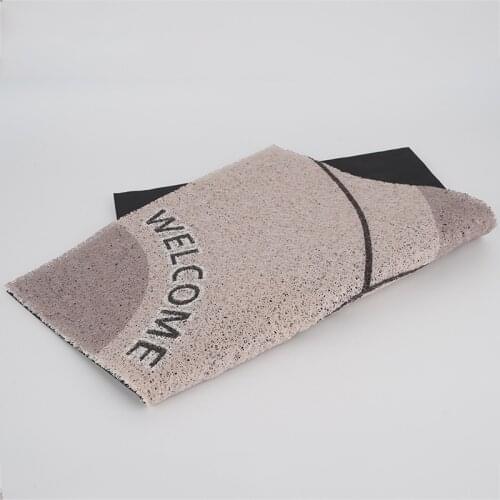 Modern PVC Silk Loop Custom Mat Carpet Kitchen Mat Living Room Mat Entrance Door Mat Carpet Home Decor Indoor Anti-slip Doormat