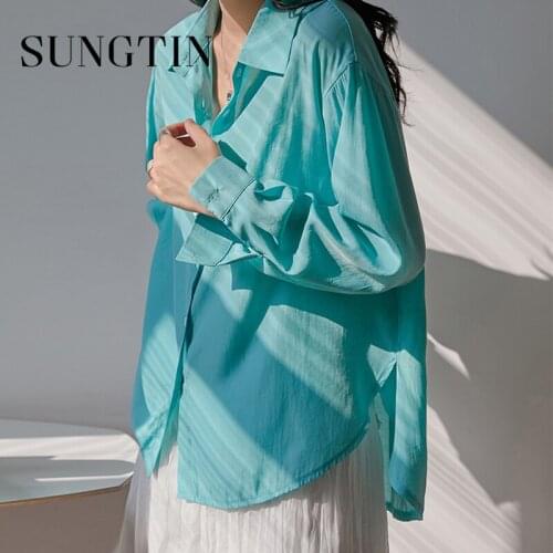 Sungtin Womens Office Shirts