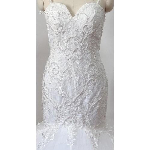 Custom Made Mermaid Wedding Dress