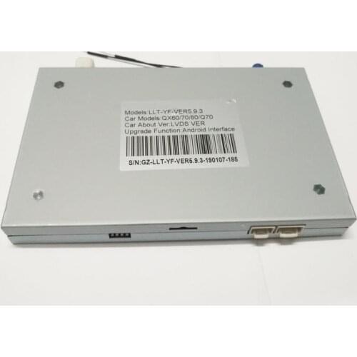 Android video Interface for 2011-2013 Infiniti QX56/JX35/FX35/FX37/FX50 with wifi bluetooth youtube