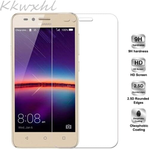 9H Tempered Glass for Huawei Y3 II Y3II 4.5" GLASS Protective Film Screen Protector cover FOR Huawei LUA-L21, LUA-U22, LUA-U02