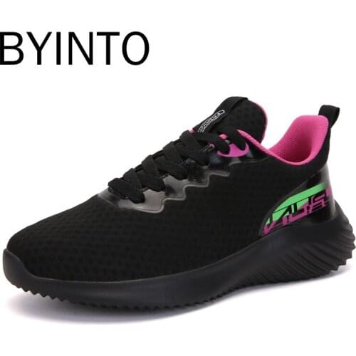 New Women Tennis Training Shoes Outdoor Breathable Sport Sneakers Black Woman Lightweight Anti Slip Athletic Shoe Tenis Feminino