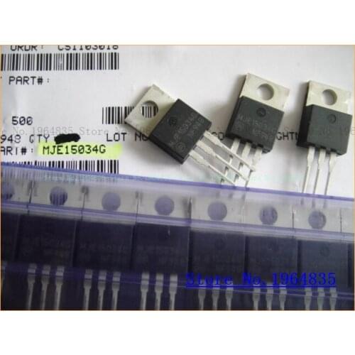 2pcs/lot=a pair MJE15034G MJE15035G TO-220