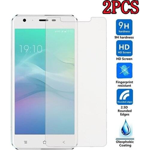 2PCS Tempered Glass For BLACKVIEW A7 PRO Protective Film 9H Screen Protector Explosion-proof For BLACKVIEW A7 PRO