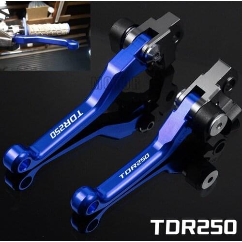 For Yamaha TDR250 TDR 250 1988 1989 1990 CNC Aluminum Motorcycle Motor Dirtbike Dirt Bike Motocross Pivot Brake Clutch Levers