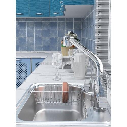 Large Single Sink Stainless Steel Kitchen Sink Sink Package Balcony Sink Type Undercounter Basin