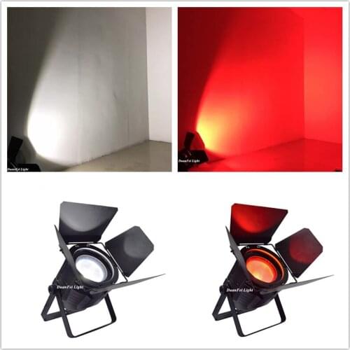 Flightcase) 8lot Wedding Stage Par led uplighting 200w rgbw cob led par