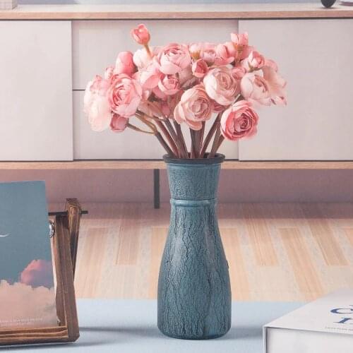 Lotus Flower Artificial Bouquet Garden Wedding Decor Christmas Home Furnishings Decor Table Flower Arrangement Holding Flower