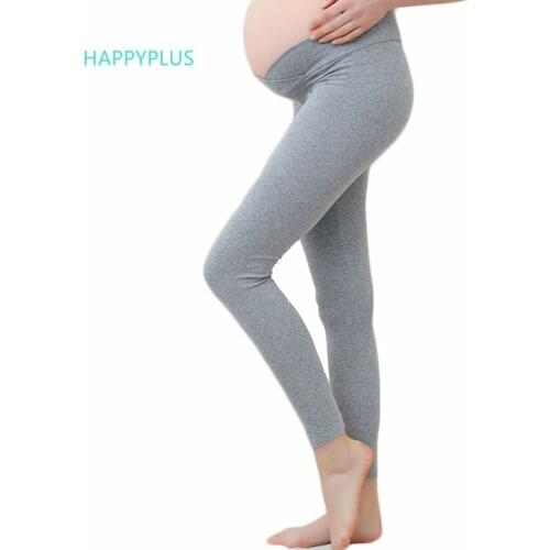 HAPPYPLUS Low Waist Pregnancy Pants Spring Autumn Maternity Pants for Pregnant Women Leggings Maternity Clothing for Women