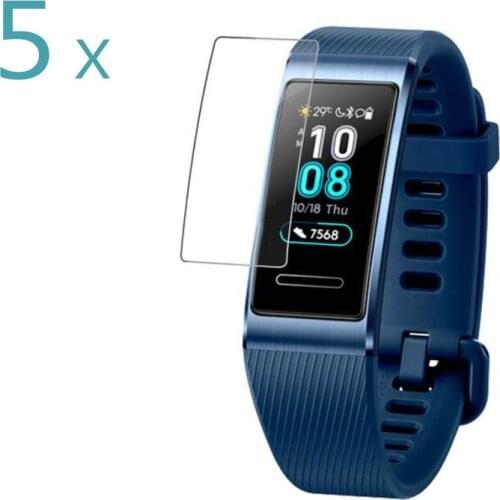 5pcs Soft TPU Clear Protective Film For Huawei Band 3 Pro Watch Smart Wristband Band3 pro Bracelet Full Screen Protector Cover