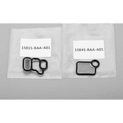 VTEC Solenoid Gasket And VTC Filter 15815-RAA-A01 15845-RAA-A01 Fit For Honda Accord CR-V Element Fit For Acura RDX RSX TSX