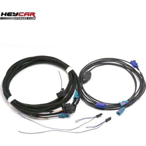 MIB Digital TV Module Install Wire cable Harness For Audi A3 8V A6 C7 Q7 4M