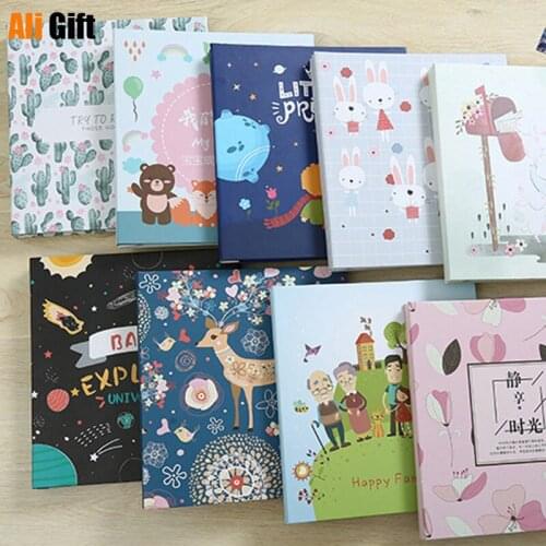 18 12 Inch Self-adhesive Film Diy Handmade Album Romantic Couple Family Baby Growth Creative Wooden Cover Photocard Insert