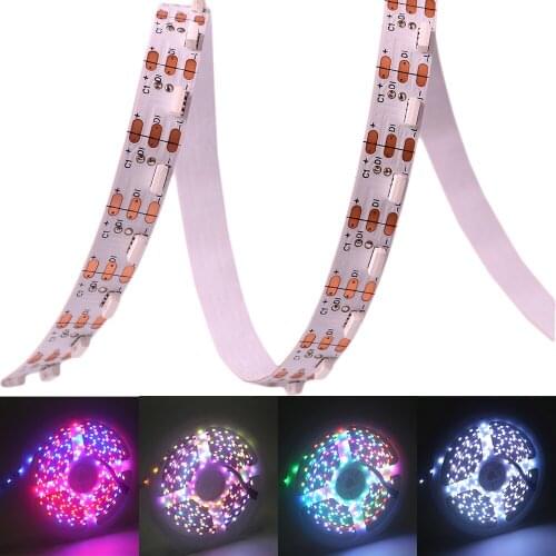 SK6812 4020 LED Side Emitting LED Strip 60 72 120 144leds/m WS2812B IC Addressable 5mm 8mm Thin Light Tape Non-waterproof DC5V