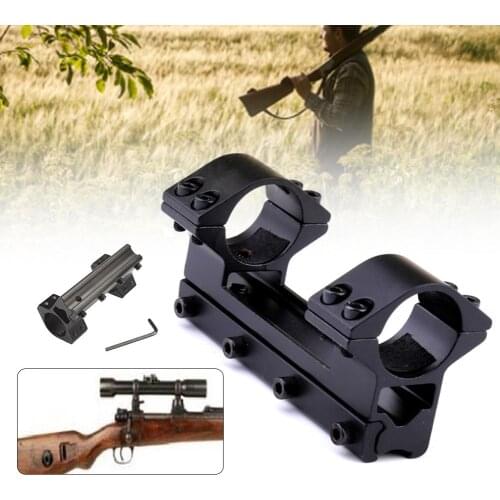 25.4mm/1Inch Tactical Barrel Ring Flashlight Laser Clamp Mount Scope Sighting Telescope Torch Mount Double Ring Holder Sight SKS