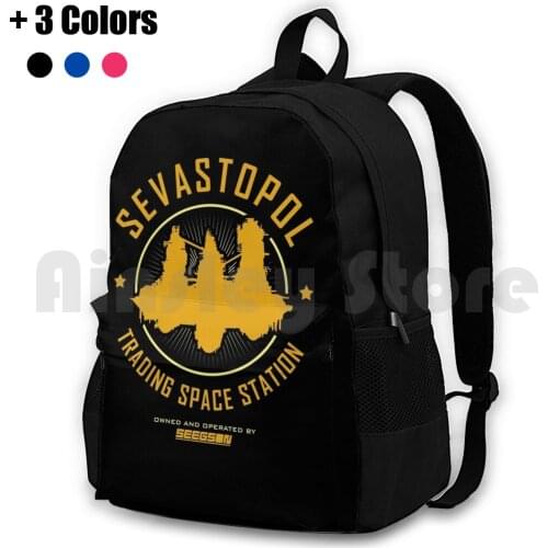 Sevastopol Station Outdoor Hiking Backpack Waterproof Camping Travel Olipop Films Movies Games Video Games Saga Sevastopol