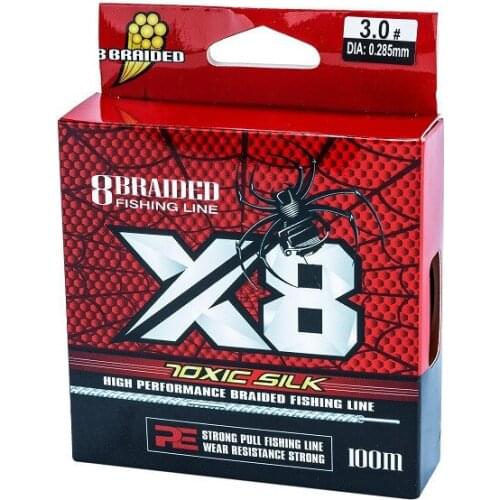 100M Snood For Fishing Cord Multifilament Braided Line With Float Lures Sea Tackle Accessories Goods Carp Equipment Supplie Tool