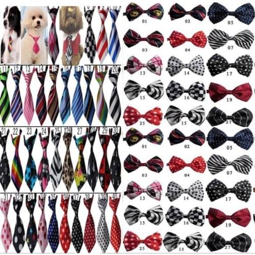 300pc/lot Hot sale Colorful Pet Dog puppy Tie Bow Ties Cat Neckties Dog Grooming Supplies for small middle big dog 4 model GY166