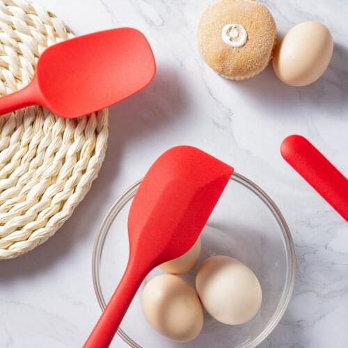 6Pcs Silicone Spatulas Set Heat Resistant Non-stick Baking Utensils Sets for Cooking Baking Mixing Kitchen Supply xqmg Cookware