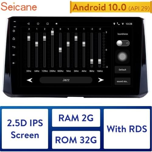 Seicane Android 10.0 2GBRAM 2Din GPS Navigation Car Radio Multimedia Player Mirror Link USB Head Unit For 2019 Toyota Corolla