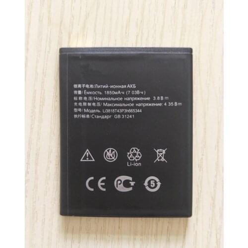 B-TAIHENG High quality New Li3818T43P3h665344 3.8V 1850mAh battery for ZTE Blade GF3 GF 3 TWM AMAZING A5S T320 Blade Battery