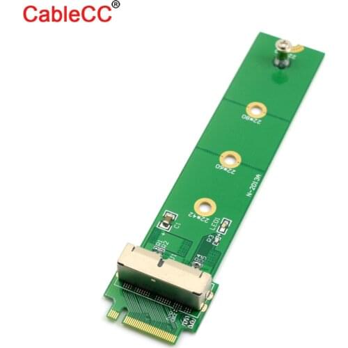 CY Cable PCI Express 4X M.2 NGFF M-Key to 2013 2014 2015 Apple Macbook SSD adapter pcie riser card for A1493 A1502 A1465 A1466