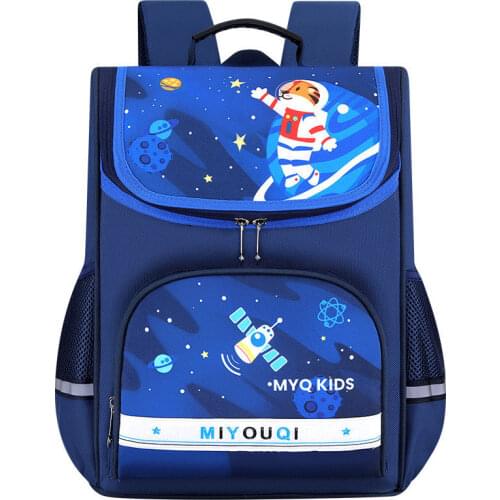 Kids School Bags for Boys Cute Cartoon Primary School Backpack Child Orthopedic Waterproof Nylon Bookbag