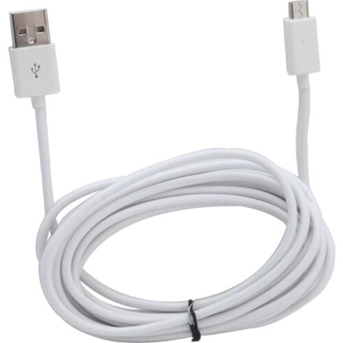 Long 3 Meter Micro USB Charge Charging Power Cable For PS4 Controllers QW