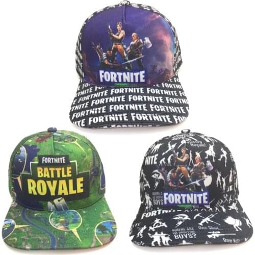 Cap Fortnite Hat Friends Embroidery Fortress Night Baseball Cap Cottons Adjustable Snapback Hats Anime Casual Birthday Gift Toy