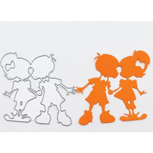 Julyarts Cool Boys And Girls New Dies For 2020 Stencils For DIY Scrapbooking/Photo Album Decorative Embossing