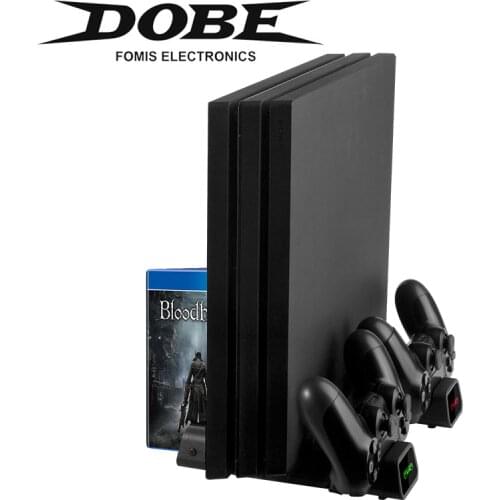 Cooling Fan For Sony Play Station PS4 Slim Pro Playstation PS 4 Stand Game Console Support Controller Cooler Accessories Control