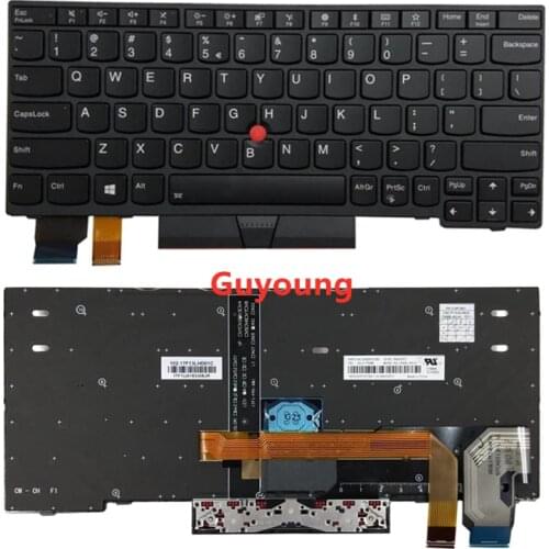 US keyboard Backlight For Lenovo ThinkPad X280 A285 X390 X395 L13 Yoga S2 5th S2 Yoga 5th 01YP040 01YP120 01YP200