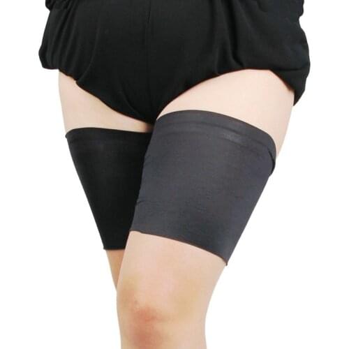 Anti chafing thigh bands Sexy Lace two anti-slip silicone strips inner-thigh anti friction Plus size Dropshipping