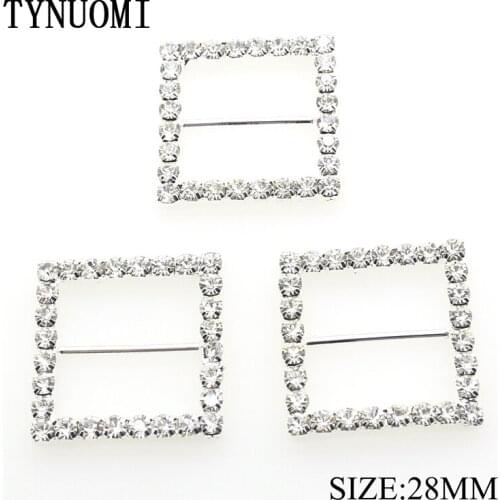 10pcs/lot 28MM Square Pole Buckle Clothing Sewing Decoration Accessories DIY Craft Decoration Materials
