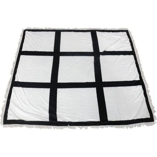 Sublimation Blanks Panel Blanket Flannel Blanket for Office Snap 150x125cm