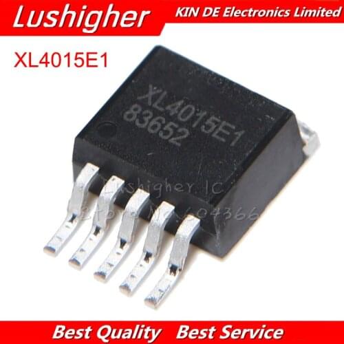 5PCS XL4015E1 HS4015E1 TO263-5 XL4015 TO263 4015E1 TO-263 HS4015E1