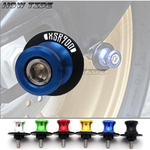 Motorcycle CNC Aluminum Swingarm Spools Slider Stand Screws For Yamaha XSR 900 ABS XSR900 2016-2017