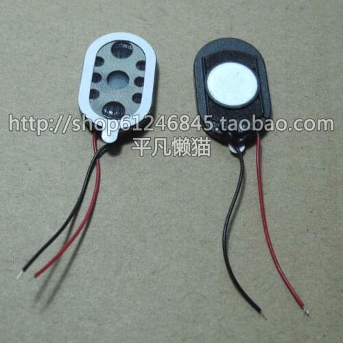 Free shipping For 24 * 15 * 4mm Loudspeakers Loudspeakers Oval Tablet PC Speaker Universal Small Speaker