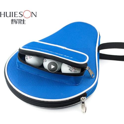 Professional Table Tennis Case for Racket Bat paddle Bag Oxford Ping Pong Case With Balls Bag