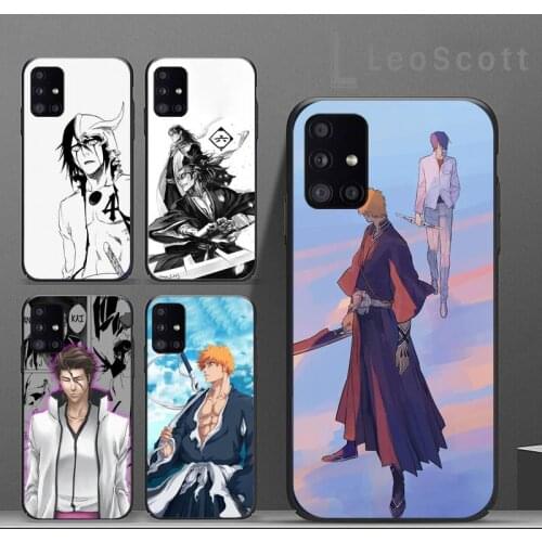 Anime Bleach Phone Case For Samsung A32 A51 A52 A71 A50 A12 A21S S10 S20 S21 Plus Fe Ultra