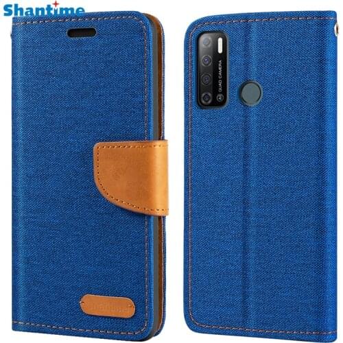 Oxford Leather Wallet Case For Tecno Spark Power 2 With TPU Soft Back Cover Magnet Flip Case For Tecno Spark Power 2 Air LC 7