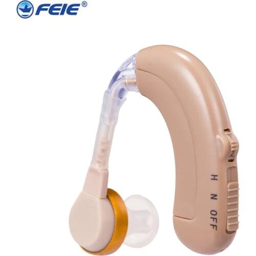 Cheap Rechargeable Hearing Aid USB Headphone Deafness Medical Ear Sound Machine C-109 for severe Elderly Gifts Free Shipping