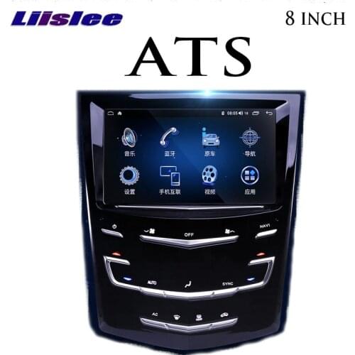 For Cadillac ATS ATS-L ATS-V 2012~2020 Liislee Car Multimedia Player NAVI CarPlay Stereo Radio GPS IPS Touch Screen Navigation
