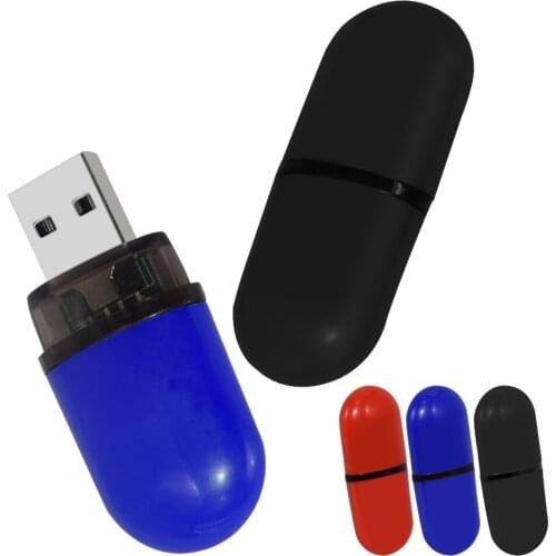 USB Flash Drive 128GB 64GB 32GB 16GB Pen Drives Pendrive Plastic U Pen Disk Flashdrive Flash Memory USB Stick 2.0 Key 4GB 128MB