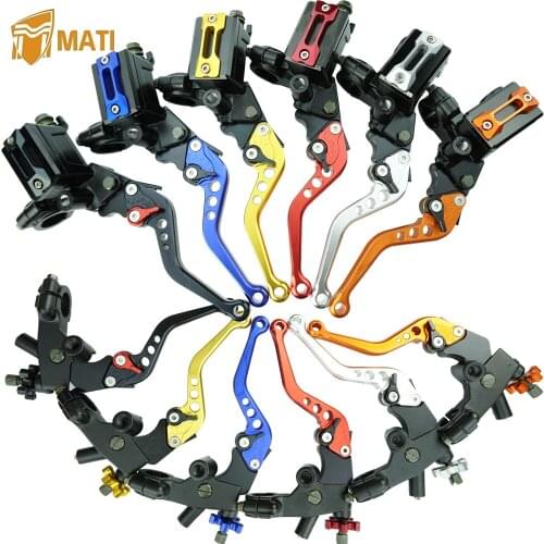 CNC Motorcycle Brake Master Cylinder 7/8" 22mm Hydraulic Master Cylinder for Honda Yamaha Moto Universal Brake Clutch Pump Lever