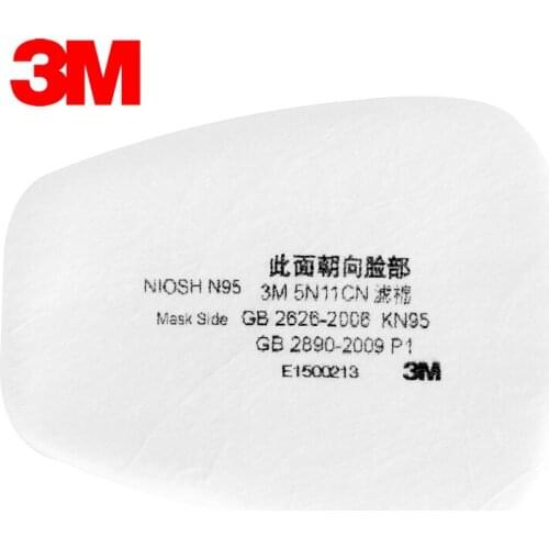 5N11 particulate filter cotton anti-dust with 6200 7502 6800 dust cover