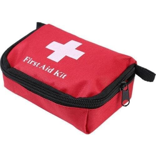 Outdoor Medical Case Lightweight Convenient Nylon Compact Hiking Camping Survival Travel Emergency First Aid Empty Bag#289201