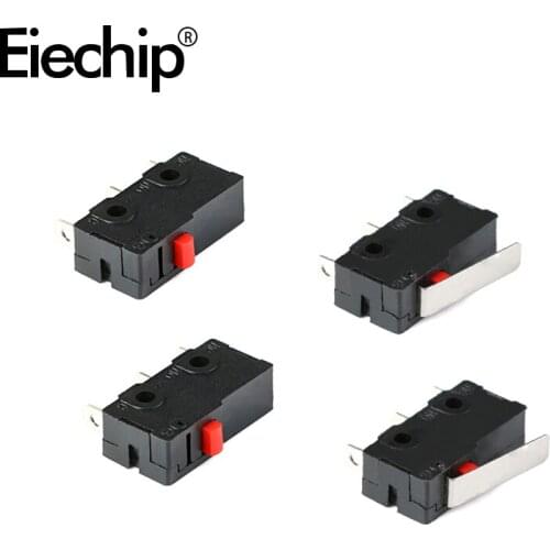 20pcs/lot Mini Micro Limit Switch 20*6.4*11MM 1A 125V AC Mouse Switch 3Pins C-NO-NC Micro Switch Snap Action Push Microswitches