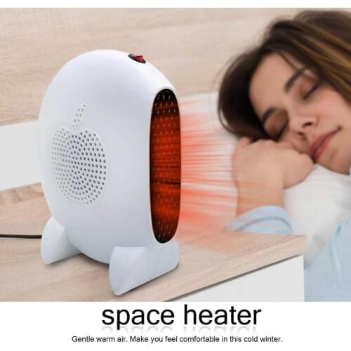 Mini Desktop Electric Space Heater Portable Silent Automatic Temperature Winter Warmer Air Heater For Office Home