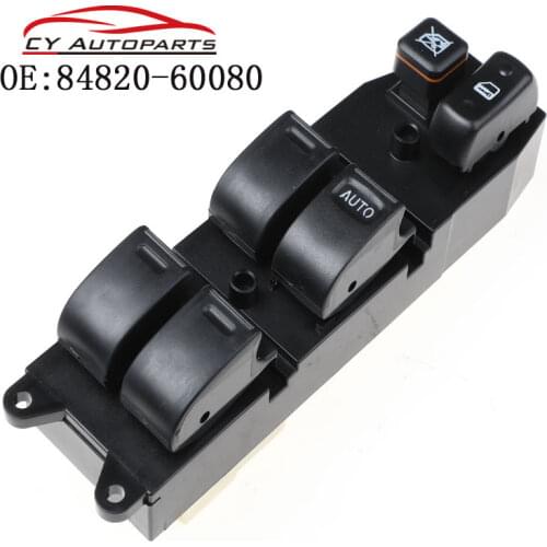 New Right Hand Driver Power Window Master Switch For Toyota Hilux Dual Cab LN167 Prado 90 Series 84820-60080 8482060080